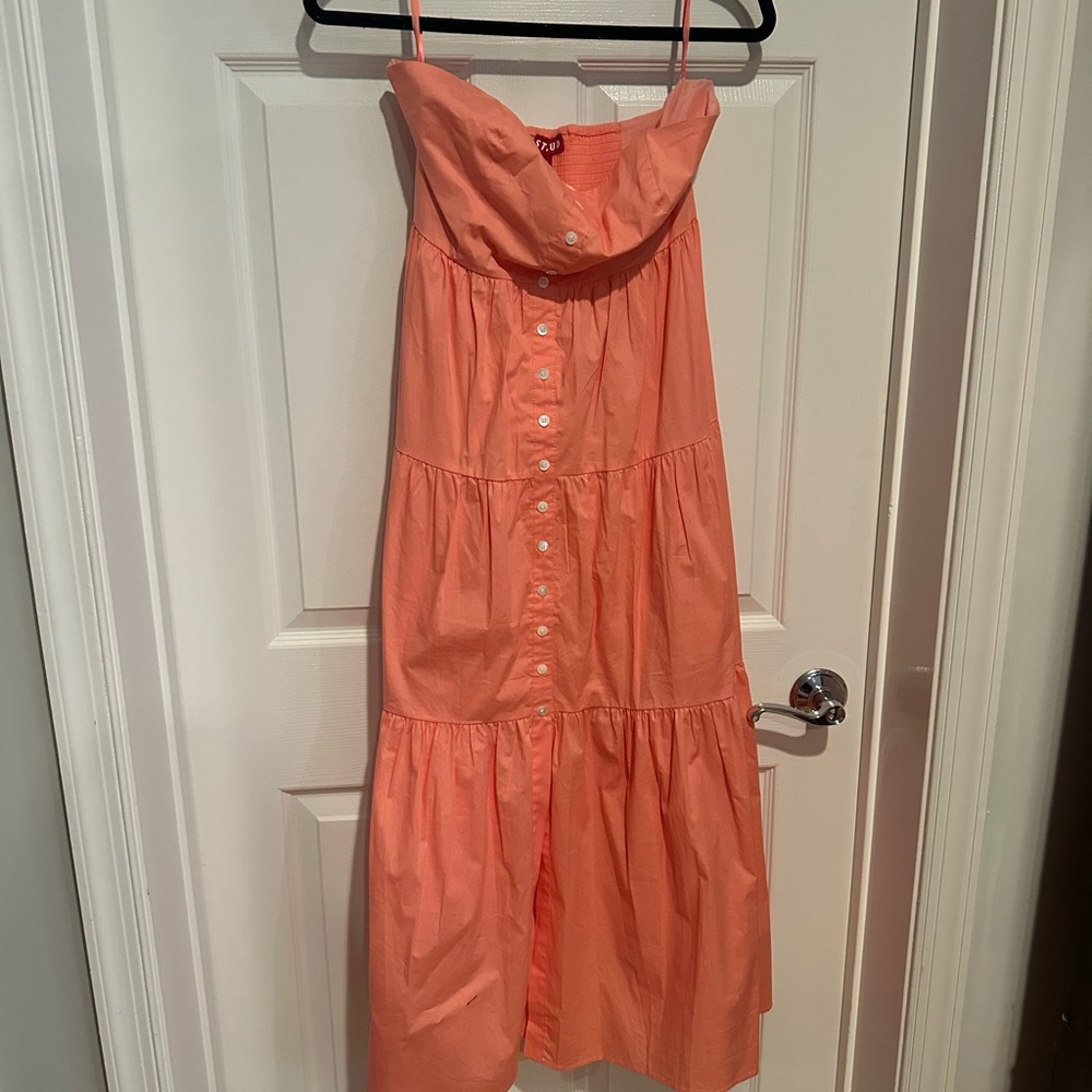 Staud Strapless Dress